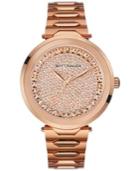 Wittnauer Men's Taylor Rose Gold-tone Stainless Steel Bracelet Watch 38mm Wn4027