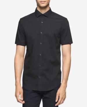 Calvin Klein Men's Plaid Jacquard Shirt
