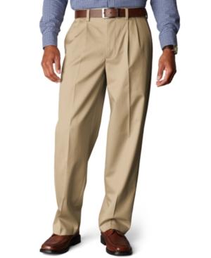Dockers Signature Khaki Relaxed Fit Pleated Pants, Limited Quantities