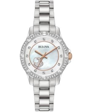Bulova Women's Stainless Steel Bracelet Watch 30mm