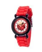 Disney The Incredibles 2 Bob Parr, Violet Parr, Jack-jack Parr, Helen Parr, Dashiell Parr Boys' Black Plastic Time Teacher Watch