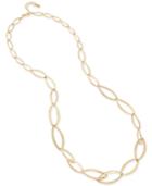 Robert Lee Morris Soho Interlocking Oval Link Necklace, 35 + 2 Extender