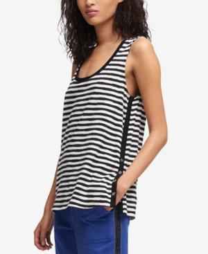 Dkny Cotton Snap-hem Tank Top, Created For Macy's