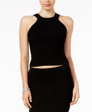 Guess Mirage Textured Crop Top