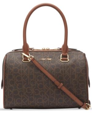 Calvin Klein Mercy Signature Satchel