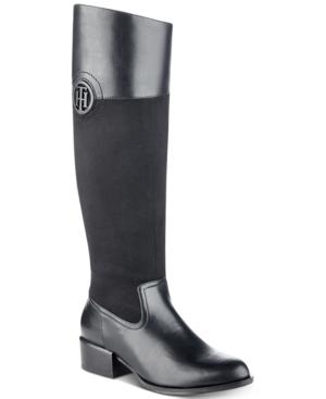 Tommy Hilfiger Madelen Riding Boots Women's Shoes