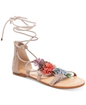 Madden Girl Sofun Lace-up Tassel Sandals Women's Shoes