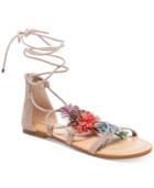 Madden Girl Sofun Lace-up Tassel Sandals Women's Shoes