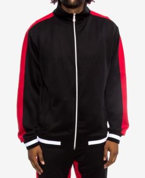 Hudson Nyc Men's Colorblocked Fleece Track Jacket