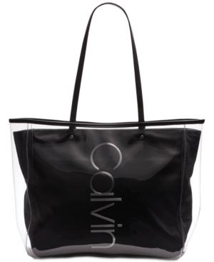 Calvin Klein Mallory Clear Tote