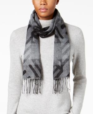 Cejon Geo Print Italian Acrylic Scarf