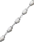 Pearl Bracelet, Sterling Silver Cultured Freshwater Pearl Toggle