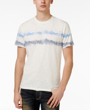 American Rag Men's Shibori Stripe Graphic-print T-shirt, Only At Macy's