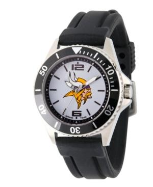 Gametime Nfl Minnesota Vikings Men's Stainless Steel Honor Watch