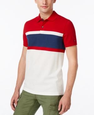 Tommy Hilfiger Men's Edwin Custom-fit Pique Polo