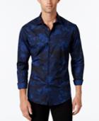 Vince Camuto Men's Camouflage-print Long-sleeve Shirt