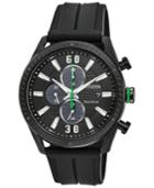 Citizen Drive From Citizen Eco-drive Men's Chronograph Black Polyurethane Strap Watch 43mm