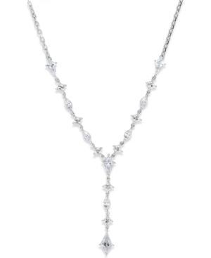 Arabella Swarovski Zirconia Y-necklace In Sterling Silver