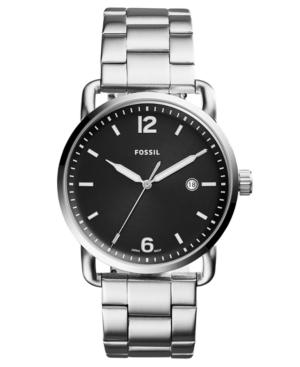 Fossil Men's Commuter Stainless Steel Bracelet Watch 42mm