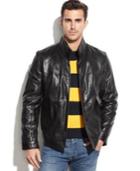 Tommy Hilfiger Smooth Leather Jacket
