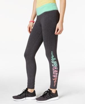 Material Girl Active Juniors' Graphic-print Leggings, Only At Macy's