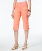Style & Co Cuffed Capri Pants, Created For Macy's