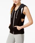 Jessica Simpson The Warm Up Hoodie Vest, Only At Macy's