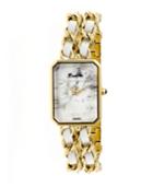 Bertha Quartz Eleanor Collection Gold And White Stainless Steel Watch 26mm
