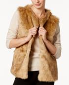 I.n.c. Knit & Faux Fur Vest, Created For Macy's