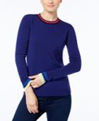 Lacoste Cashmere Crew-neck Sweater
