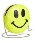 In Awe Of You By Awesomenesstv Juniors' Smiley Face Crossbody Bag