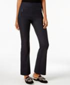 I.n.c. Zip-pocket Wide-leg Pants, Created For Macy's