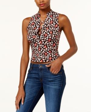 Guess Callista Lace-up Top