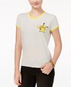 Pokemon Juniors' Pikachu Graphic Ringer T-shirt