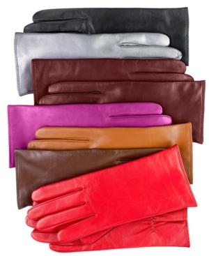 Charter Club Leather Gloves