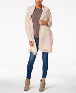 Charter Club Solid Supersoft Wrap & Scarf In One, Created For Macy's