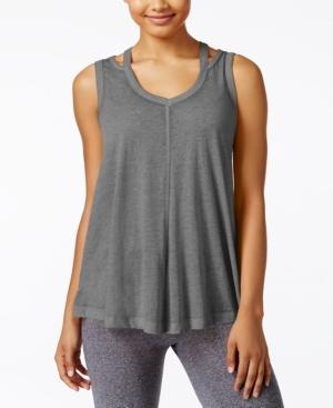 Calvin Klein Performance Cold-shoulder Tank Top