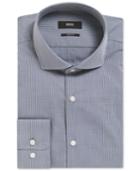 Boss Men's Sharp-fit Pinstripe Cotton Dress Shirt