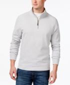 Tasso Elba Island Quarter-zip Mock-neck Sweater, Only At Macy's