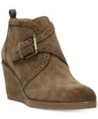 Franco Sarto Arielle Wedge Booties Women's Shoes