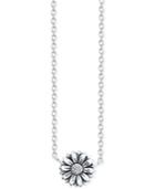 Unwritten Sunflower Pendant Necklace In Sterling Silver