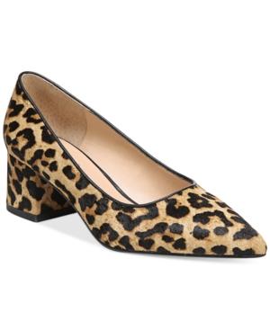 Franco Sarto Callan 2 Block-heel Pumps Women's Shoes