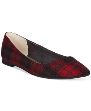 Bc Footwear Rebel Plaid Flats Women's Shoes