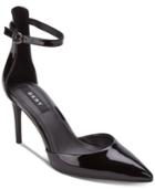 Dkny Lace Ankle-strap Pumps, Created For Macy's