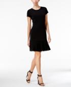 Calvin Klein Pleated-hem Sheath Dress