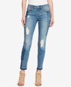 Jessica Simpson Juniors' Colorblocked Skinny Jeans