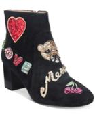 Kate Spade New York Liverpool Embroidered Booties Women's Shoes