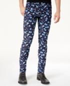 Versace Men's Leopard-print Denim Jeans