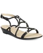 Rialto Gillian Strappy Wedge Sandals Women's Shoes
