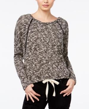 Roxy Juniors' Space-dyed Drawstring Sweater